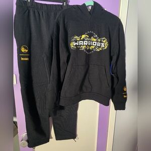 Golden State Warriors Hoodie And Pants Set